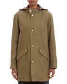 A.P.C. Kubrick Hooded Jacket - Lyst