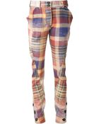 Vivienne Westwood Anglomania Twisted Trousers - Lyst