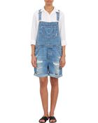 Current/Elliott The Shorttall Overalls - Lyst