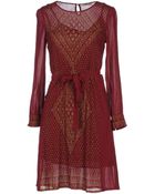 Mes Demoiselles Short Dress - Lyst