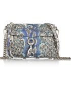 Rebecca Minkoff Mini Mac Snake-Effect Leather Shoulder Bag - Lyst