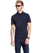 Vince Camuto Liquid Cotton Polo Shirt - Lyst