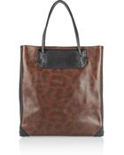 Alexander Wang Prisma Leopardprint Leather Tote - Lyst