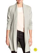 Banana Republic Factory Long Shawl-Collar Cardigan - Lyst