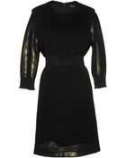 Theyskens' Theory Knee-Length Dress - Lyst