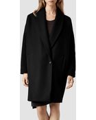 AllSaints Dante Coat - Lyst