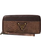 Guess Dylan Large Zip Around - Lyst