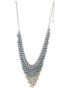 Fragments Ombre Beaded Bib Necklace - Lyst