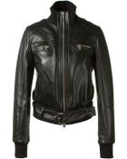 Alexander McQueen Leather Jacket - Lyst