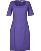 Patrizia Pepe Short Dress - Lyst