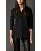 Burberry Dropped Shoulder Relaxed Fit Shirt - Lyst