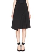 Mo&co. Edition 10 Asymmetric Hem Cover Flounce Skirt - Lyst