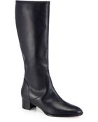 Manolo Blahnik Hanzuofla Leather Knee-High Boots - Lyst