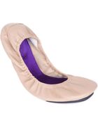 Me Too Metro Snakeskinembossed Leather Flats - Lyst