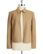 Calvin Klein Open Front Jacket - Lyst