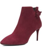 Giuseppe Zanotti Olinda Suede Booties - Lyst
