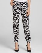 MICHAEL Michael Kors Snow Leopard Print Pants - Lyst