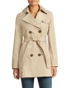 Via Spiga Double Breasted Scarpa Trench - Lyst
