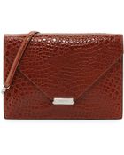 Eric Javits Libby Embossed Flap Bag - Lyst