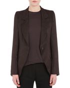 Ann Demeulemeester Textured Wool-Blend Blazer - Lyst