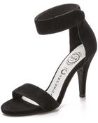 Jeffrey Campbell Hough Suede Sandals - Grey - Lyst