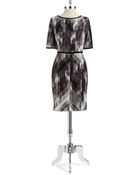 Vince Camuto Patterned Dress - Lyst