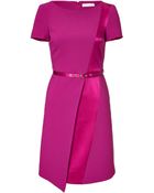 Matthew Williamson Satin Pleat Dress - Lyst