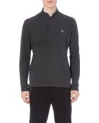 The Kooples Sport Long-Sleeved Polo Shirt - For Men - Lyst