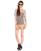 House Of Harlow Paisley Tee - Lyst