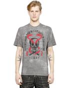DSquared2 Skull & Snakes Printed Cotton T-Shirt - Lyst