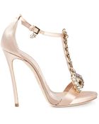 DSquared2 Embellished Sandals - Lyst