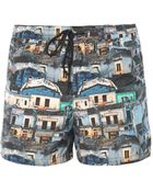 Paul Smith Holiday-print Swim Shorts - Lyst