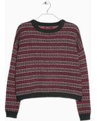 Mango Alpaca Wool-Blend Sweater - Lyst