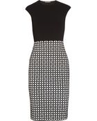 Alexander McQueen Stretch-Knit Dress - Lyst