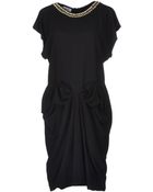 Moschino Kneelength Dress - Lyst