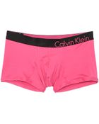 Calvin Klein Bold Micro Low Rise Trunks - Lyst