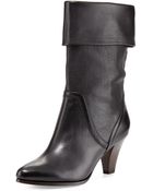 Frye Romy Cuffed Slouchy Mid-Calf Boot - Lyst