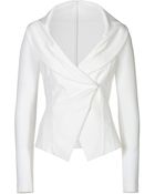 Donna Karan New York Wrapped Blazer - Lyst