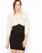 Forever Unique Baxter Studded Body-Conscious Dress - Lyst