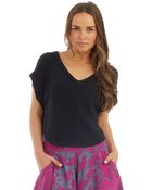 Free People V-Neck Crop Top - Lyst