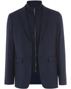 Burberry London Modern Fit Jacket With Warmer - Lyst