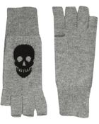 Autumn Cashmere Skull Fingerless Glove - Lyst