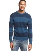 Tommy Hilfiger Intrepid Striped Crew-Neck Sweater - Lyst