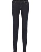 Rick Owens Mid-Rise Skinny Jeans - Lyst