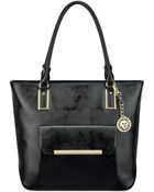 Anne Klein Shimmer Down Tote - Lyst