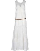 Twin-set Simona Barbieri Long Dress - Lyst