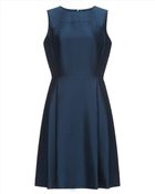 Jaeger Silk-Blend Prom Dress - Lyst
