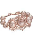Vivienne Westwood Isolde Pearl Bracelet Large - Lyst
