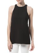 Helmut Lang Drape Top - Lyst