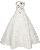 Carolina Herrera Bubble Water Jacquard Gown - Lyst